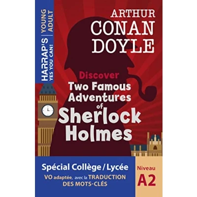 Image de Discover Two Famous Adventures of Sherlock Holmes Livre d’occasion Bon