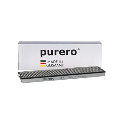 Image de purero® Filtre à charbon actif de rechange pour Miele DKF 13 P, modèle successeur 1 Répartition optimale des odeurs Fabriqué en Allemagne