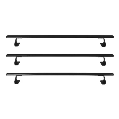 Image de Barres de Toit transversales Compatible avec Mercedes Vito W639 2003 2014 Noir