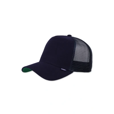 Image de Djinns Lazy Piquet Navy HFT Trucker Cap One Size