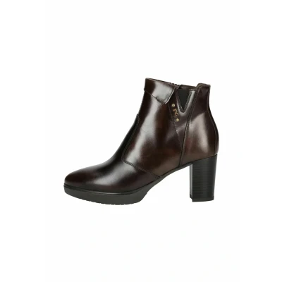 Image de Nero Giardini I513801D Bottines Femme en Cuir Marron Foncé 40 EU