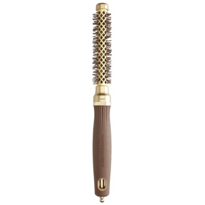Image de Olivia Garden Brosse Wavy Bristles Gold&amp;Brown Brush Ø15mm
