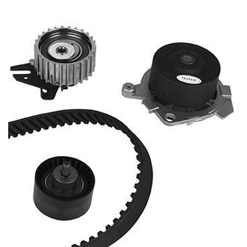 Image de Pompe à eau + kit de courroie distribution METELLI 30 0621 2