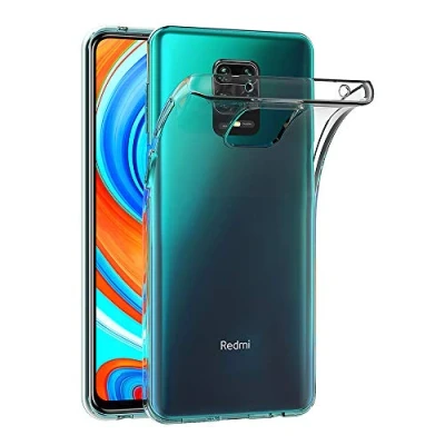 Image de AICEK Coque Compatible Xiaomi Redmi Note 9S, Transparente Silicone pour 9 Pro Housse Etui Case (6,67 Pouces)