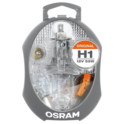 Image de Assortiment, ampoule OSRAM H1 (und P21W PY21W P21/5W R5W W5W 1x15A 1x20A 1x30A)