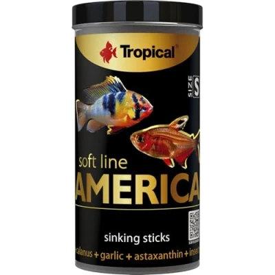 Image de TROPICAL TR67414 Nourriture à Multi Ingrédients sous Forme de Bâtonnets Descendants pour Poissons Omnivores/Carnivores d&#039;Amérique du Nord/du Sud 140 g