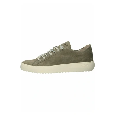 Image de Blackstone Morgan LOW Baskets basses, Homme, Taille: 42, Salvia Suède
