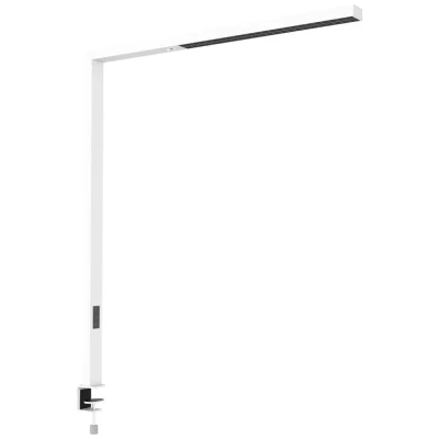 Image de Lampe de table LED MAULsirius, blanc, pied à pince