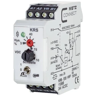 Image de Metz Connect 110666 Interrupteur à seuil 24 V V/AC, V/DC (max) 1 pièce