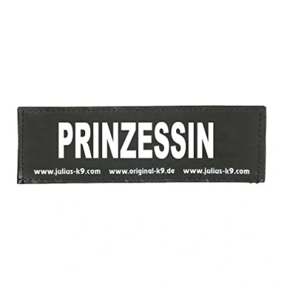 Image de Patchs Interchangeables, 1 paire, PRINZESSIN, Taille: Petit, Noir