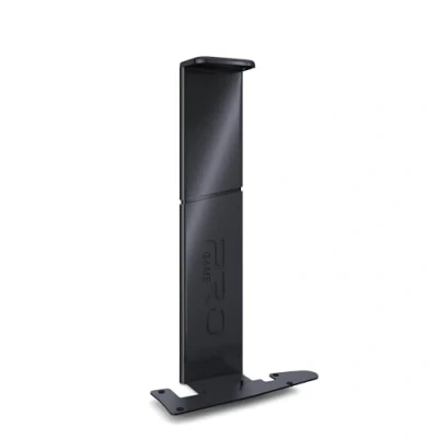 Image de Support Mural stylé PS5 SLIM pour Version Disque &amp; numérique Prise d&#039;alimentation à Gauche Playstation 5, Accessoires PS5, Noir