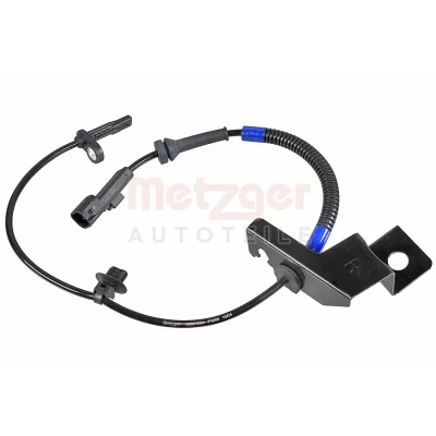 Image de METZGER 09001594 Capteur ABS Essieu avant droit 2pôle FORD: Galaxy Mk3 MPV, S Max Mk2