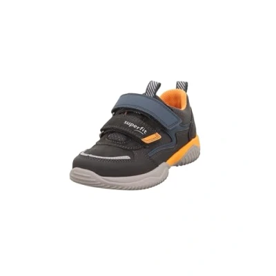 Image de Superfit Storm Chaussures à scratch pour enfants, Taille: 40, Grau/orange Cuir / matière synthétique