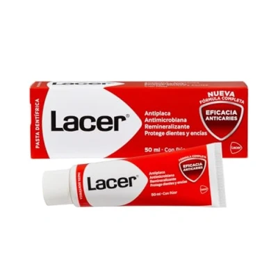 Image de LACER Dentifrices avec fluor 50 ml