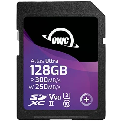Image de OWC Atlas Pro Carte média SDXC UHS II V90 128 Go