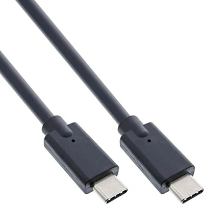 Image de InLine 35706A câble USB 3.2 Gen 2 (3.1 2) 0,5 m C Noir Neuf