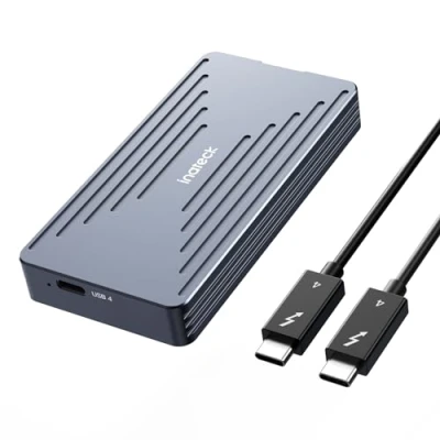 Image de Boîtier SSD M.2 NVMe 40Gbps Inateck Facilité d&#039;installation Refroidissement efficace