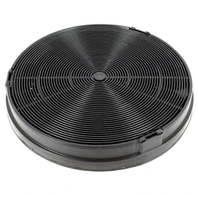 Image de Filtre à Charbon Type EFF62 Sphérique 196mm x 30mm 2 Pièces Hotte Aspirante 484000008674