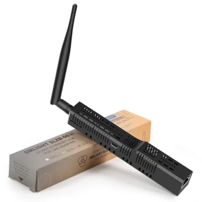 Image de LOAMLIN SMLIGHT SLZB 06M Coordinateur de passerelle Zigbee 3.0 vers Ethernet, USB et WiFi avec PoE, Fonctionne Zigbee2MQTT, Home Assistant, ZHA