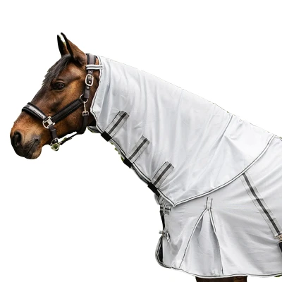 Image de Waldhausen Couvre cou Chemise Anti Mouches Protect Gris argenté/Gris Cob