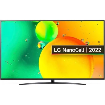 Image de LG NanoCell 75NANO766QA 190,5 cm (75 ) 4K Ultra HD Smart TV Wifi Bleu Neuf