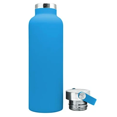 Image de NERTHUS FIH 764 Bouchon thermique double paroi pour acier inoxydable froid et bleu chaud 750 ml, sans BPA, 18/8