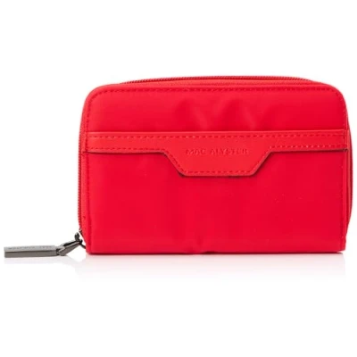 Image de MAC ALYSTER P. Portefeuille avec Fermeture éclair 6 CC Rouge Taille Unique pour Femme, Rot, Unique, Décontracté