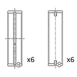 Image de Coussinet de vilebrequin FAI AutoParts BM1060 STD