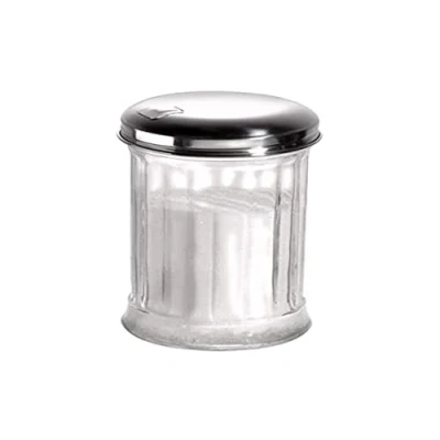 Image de APS doseur de sucre, distributeur saupoudreur couvercle à vis avec clapet en acier inoxydable, dosage, Ø 7,5 cm, 13, 5 cm hauteur, pour un contenu 320 ml