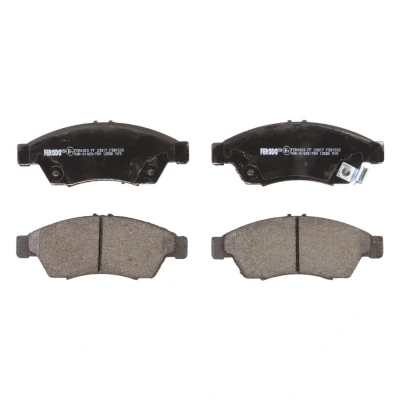 Image de FERODO PREMIER ECO FRICTION FDB1533 Jeu de plaquettes frein avec indicateur d&#039;usure clip piston sans accessoires SUZUKI: Liana 3/5 portes