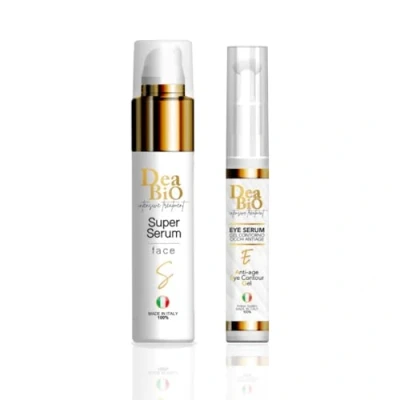 Image de Dea Bio.50 ml, à l&#039;acide hyaluronique,à la vitamine C, l&#039;aloe vera et lactobionique. Traitement anti âge exceptionnel Bergamote, stimule le collagène.
