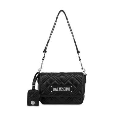 Image de Love Moschino Poljc4210pp0mla000bu, Sac porté épaule Femmes, Noir, Taille Unique