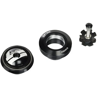 Image de XLC Zubehör Comp A Head steuersatz Hs a08 1 1/8 Zoll Pieces de Velo Mixte, Black, 30.0 mm