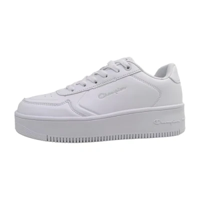 Image de Champion LOW CUT Rebound Platform Basketball Baskets basses, Femme, Taille: 41, White Polyuréthane