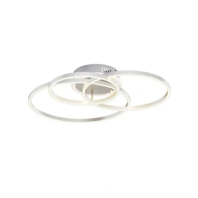 Image de Lindby Smart Plafonnier LED Tula, télécommande, Tuya CCT