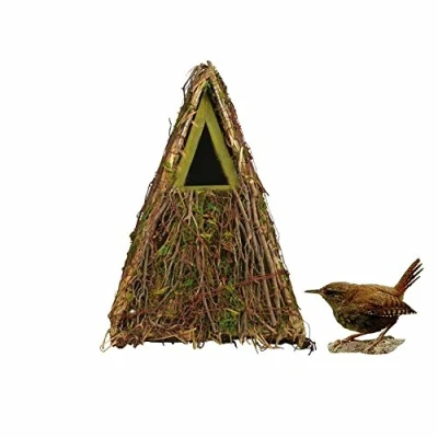 Image de Esschert Design NK70 Nichoir Motif Troglodyte Camouflage