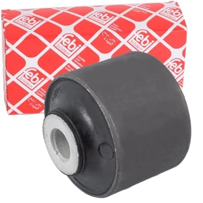 Image de FEBI BILSTEIN 36458 Silent Bloc De Triangle arrière, inférieur, Essieu avant gauche, droit caoutchouc Support métal