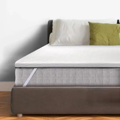 Image de Surmatelas 180 x 200 Memoire de Forme 100%, Épaisseur 7 cm, Oeko TEX® et CertiPUR™ sur Matelas 2 Personnes 180x200, Housse en Microfibre Rembourrée déhoussable, 180x200