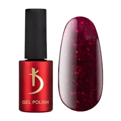 Image de Kodi Professional Vernis Semi Permanent SH220 Sparkle Marsala gel Nail Polish UV LED 7ml à ongles Longue durée scintillant