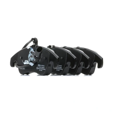 Image de VALEO 302496 Jeu de plaquettes frein Essieu avant contact signal d&#039;usure inclus avec tôle anti bruit AUDI: Q5, A7 Sportback, A6 C7 Berline