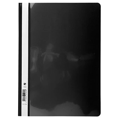 Image de Exacompta Réf. 439701B Paquet de 25 Chemises présentation à lamelles PVC standard A4 Noir