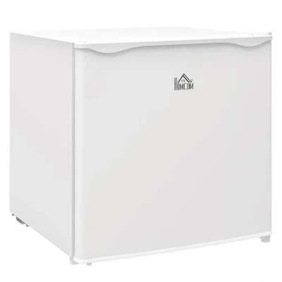 Image de Mini congélateur HOMCOM Température Réglable de 14 à 24C Compact 35L étagère Amovible Porte réversible Classe E Blanc