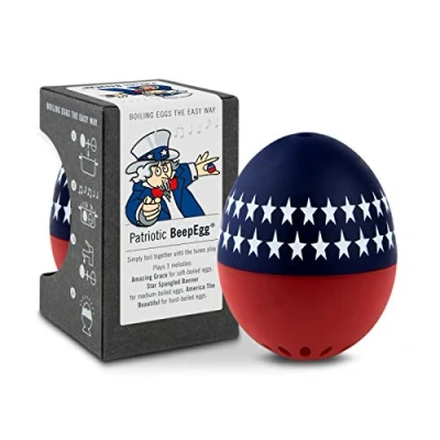 Image de Brainstream Beep Egg Basic Singing and Floating Timer, Patriotic by