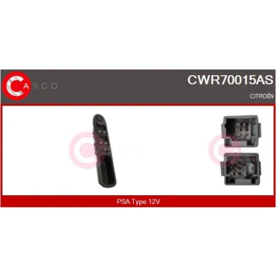 Image de SANDO SWR70015.0 Interrupteur, lève vitre du côté conducteur PEUGEOT: 307 3/5 portes, CC, Break, CITROËN: C4 I II 5 portes