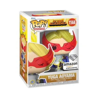 Image de Funko Pop! Animation: My Hero Academia S9 Yuga Aoyama (Glitter) (Diamond Collection) (Amazon Exclusive) #1144 Vinyl Figure