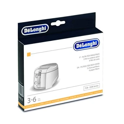 Image de Filtre à graisse DeLonghi 5512510041 friteuse kit filtres pour la serie F28 D28