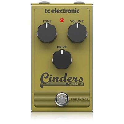 Image de TC Electronic CINDERS Overdrive Pédale Effet Lampes avec Sensations Extrêmement Réactives et Expressives