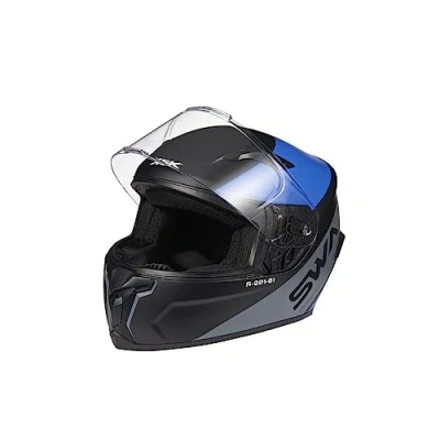 Image de KSK SWABLU002 Casques intégraux bleu/noir M, 57 58 cm ECE 22.06