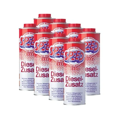 Image de 8 x Liqui Moly 5160 Speed Diesel supplémentaire ajout de carburant Additif 1L