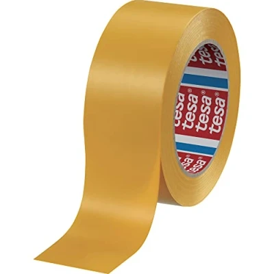 Image de Bande adhésive de marquage tesa tesa® Professional 04169 00058 93 jaune (L x l) 33 m 50 mm acrylate 1 pc(s)